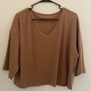 light brown loungewear set